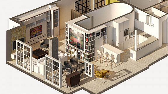 «Дизайнер жилых и коммерческих интерьеров» - Skillbox