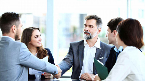 «Первая встреча с клиентом» - Лариса Вечернина